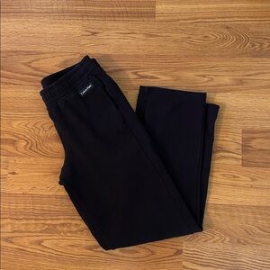 Calvin Klein Women’s Straight Leg Black Sweatpants